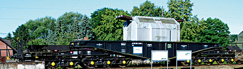 Transportwagen im Freigelände